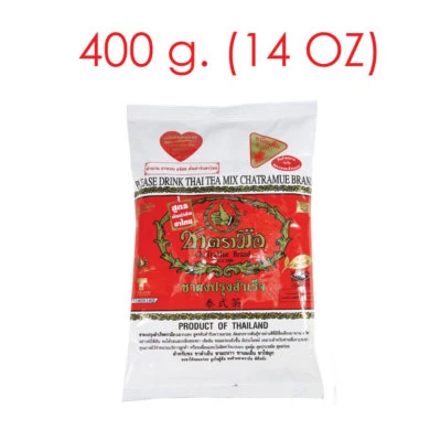 Mezcla de té tailandés de 400 g (14 oz) marca número uno bebida tradicional tailandesa  Foto 1 de 4