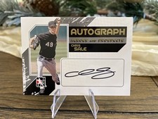 2011 IN THE GAME HEROES PROSPECTS SILVER AUTO CHRIS SALE WHITE SOX RED SOX 🔥