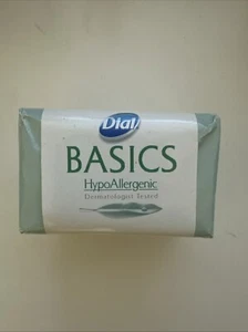 2 Pack Dial Basics Hypoallergenic Bar Soap 3.2 oz Retail Package Has Wear Sealed - Picture 1 of 5