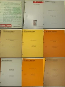 Guide Manuali (LOTTO) TRS-80 Modello II CP/M2 Ricerca Digitale Salvagente Radio Shack - Foto 1 di 14