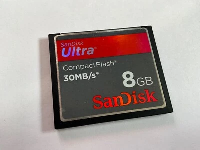 1pcs 8gb Sandisk ULTRA  Compact flash CF I memory card FOR NIKON CANON - Image 1 of 2