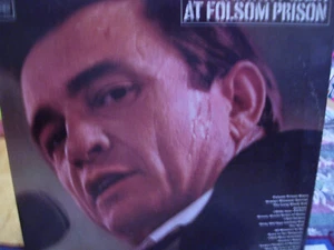 JOHNNY CASH AT FOLSOM PRISON COLUMBIA RECORDS - Picture 1 of 3