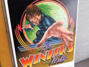 A WINTER'S TALE, 1970'S SURFING MOVIE POSTER, FINE COND., ORIG. OWNER 9"X 5 1/2" - Picture 1 of 4
