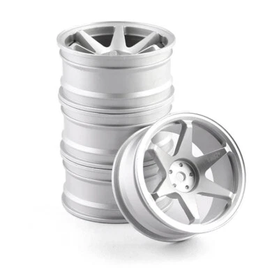 4PCS Simulated Wheels For YOKOMO Sakura D5 Tamiya TT02 Drift Wheels XY01 Parts - Image 1 of 4