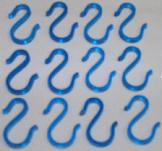 12 ganchos para tazas ponche azul indiana punch bowl carnaval * nuevo * Foto 1 de 1