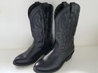 Cody James Men's Cowboy Boots Black Leather Size 7.5 EE