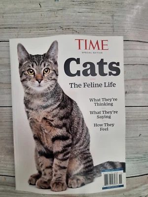 Time Special Edition Magazine August 2025 Cats the Feline Life free shipping - Image 1 of 3