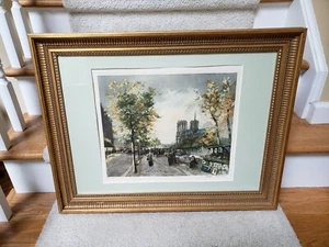 CHARLES BLONDIN Original Signed & Numbered Print Framed 16x14" Framed To 28x22" - Picture 1 of 4
