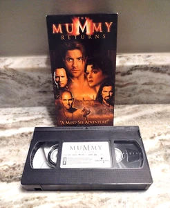 The Mummy Returns Part 2 VHS 2001 Brendan Fraser Rachel Weisz - Picture 1 of 5