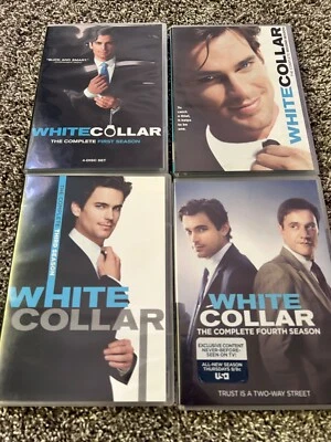 White Collar TV  Show - The Complete Seasons 1-4 DVD Excellent Condition  Foto 1 de 4