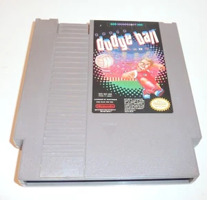 Nintendo NES JAPAN Oval Seal CSG Super Dodge Ball Excellent Condition CPICS - Picture 1 of 13