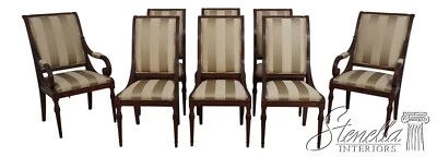 L67630: Juego de 8 sillas de comedor francesas Luis XVI KARGES Foto 1 de 4