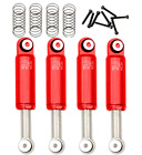 NEW Red Aluminum Internal Spring Air Shocks Axial SCX24 C10 Jeep Betty