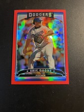 Eric Gagne 2006 Topps Chrome Red Refractor /90 Los Angeles Dodgers