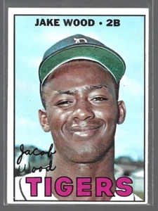 Jake Wood 1967 Topps Baseball Card #394-Detroit Tigers - Picture 1 of 2