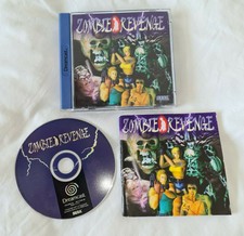 dreamcast game zombie revenge with manual