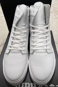 Supra Camino Mens- White/White S53504-zise 12 New - Picture 1 of 5