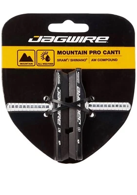 Jagwire Mountain Pro Cantilever Brake Pads Black. - Image 1 of 4