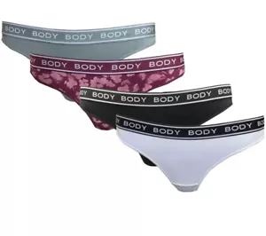 PAQUETE DE 3 TANGAS CORPORALES EX M&S SURTIDAS SIN VPL Tangas Calzoncillos Ropa Interior Confort BR452 - Imagen 1 de 7
