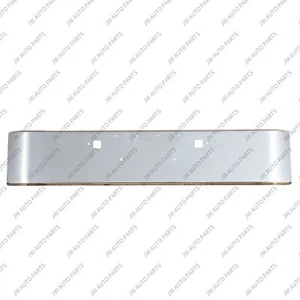 Peterbilt 388 / 389 Bumper 18" Chrome Square Two Tow - Picture 1 of 2