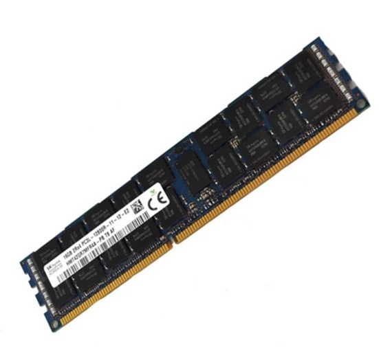 Hynix 16GB DDR3 1600MHz PC3L-12800R ECC Ram f. Fujitsu Primergy BX924 S4 D3143  - Bild 1 von 1