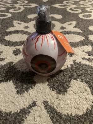 Dispensador de jabón de manos HALLOWEEN Scary EYEBALL con jabón de cereza recargable 10 oz ¡NUEVO! Foto 1 de 2