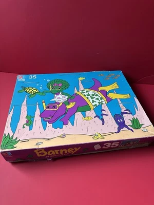 Rompecabezas Barney And Friends 35 piezas niños submarinos de colección Foto 1 de 4