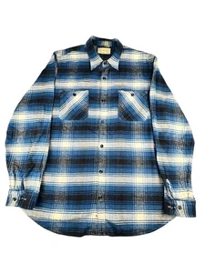 POLO Ralph Lauren Denim Supply Hemd Herren Größe XXL Flanell Knopfleiste blau kariert - Bild 1 von 15