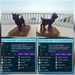 PAR BEBÉ SHINEHORN NIGTHMARE ESTADO SUPERIOR ARCA ASCENDIDA PVE OFICIAL PC/XBOX/PS5 - Imagen 1 de 4