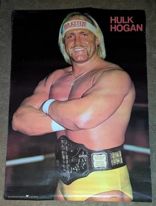 Hulk Hogan 1985 WWF Poster XL 39 x 27, nie ausgestellt, Bruder - Bild 1 von 14