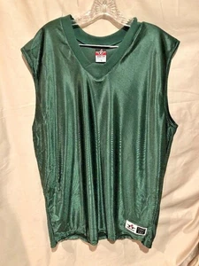 Alleson Athletic Green Basketball Jersey  Size Adult  Large NEW - Bild 1 von 4