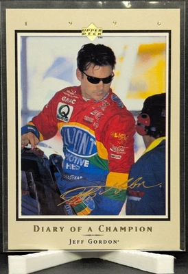 1996 Upper Deck Road To The Cup Diary of a Champion #DC5 Jeff Gordon NM - Image 1 of 2