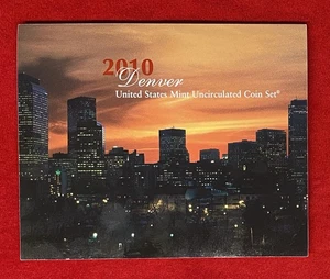 2010 ***DENVER UNITED STATES MINT*** (UNCIRCULATED) 14 COIN SET+COA+OGP! NICE! - Picture 1 of 12