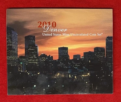 2010 ***DENVER UNITED STATES MINT*** (UNCIRCULATED) 14 COIN SET+COA+OGP!  NICE! - Image 1 of 4