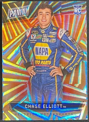 2016 Panini National Convention Chase Elliott #41 Hyperplaid Rookie #32/99 - Image 1 of 2