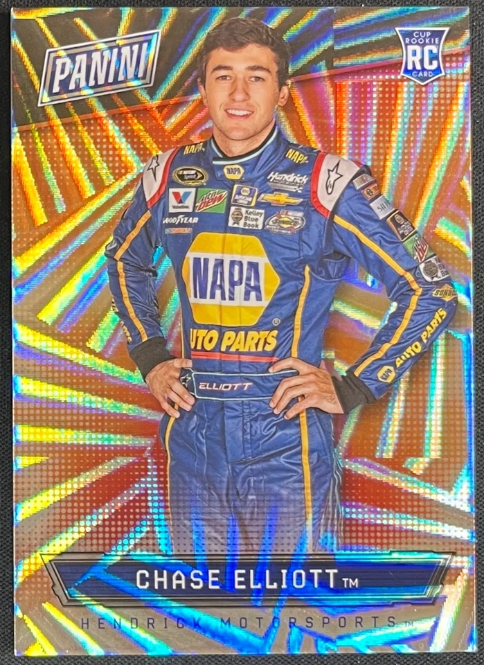 2016 Panini National Convention Chase Elliott #41 Hyperplaid Rookie #32/99 - Image 1 of 2