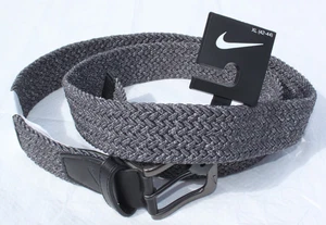 Cinturón de golf Nike G-Flex tejido elástico para hombre talla XL 44-46 gris ¡Nuevo! - Imagen 1 de 7