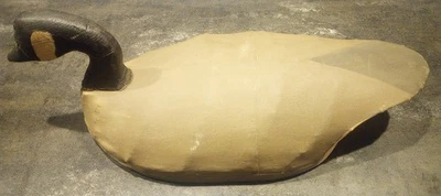 Blanton Saunders Antique Canvas Covered Goose Decoy 50's Very Desirable Original - Image 1 of 4