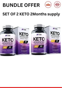 Keto Advanced, Ketogenic Weight Management, 120 Capsules 2Months Supply Free P&P - Picture 1 of 2
