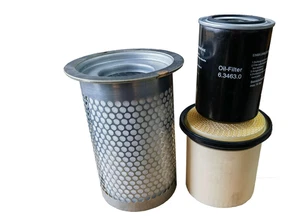Kit de mantenimiento de filtro (separador de aceite 6.3789.0+ filtro de aceite 6.3463.0 + filtro de aire - Imagen 1 de 3