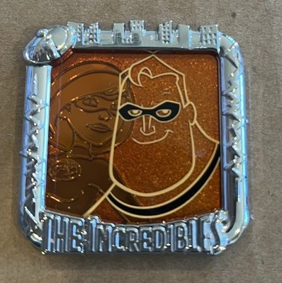 Prendedor exclusivo de Disney Pixar AP Los Increíbles Mr & Mrs Incredible LE2000 2018 Foto 1 de 3