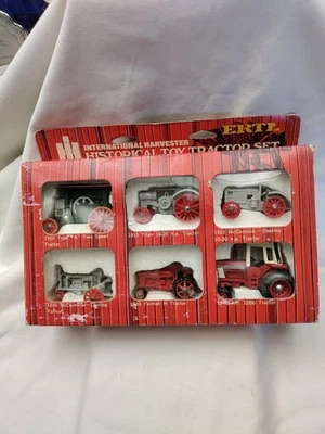ERTL Internation Harvester Diecast Historical Tractor Collection - Image 1 of 4