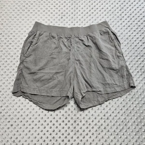 Pantalones Cortos FAHERTY Gris Arlie Day Mezcla de Lino en Gris Desteñido para Mujer XL  - Imagen 1 de 10
