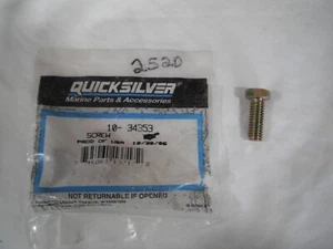 Mercury 10-34353 Screw (Item 2520) - Foto 1 di 2