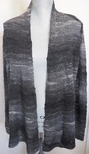 Nuevo Cárdigan Suéter de Lana Mohair de Ceniza Mohair de Forma Larga $298 Pequeño - Imagen 1 de 6