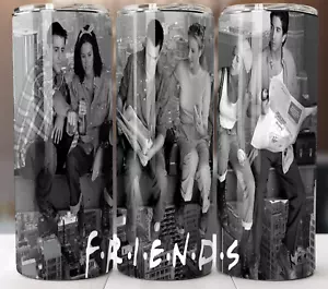 Friends TV Show 20oz Tumbler Insulated Stainless Steel Cup Mug Straw Lid - Picture 1 of 5