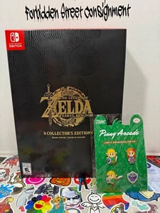 Zelda: Tears Of The Kingdom Collectors Edition Switch - geöffnet nicht benutzt mit Pins - Bild 1 von 5
