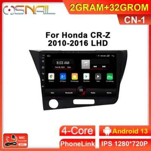 For Honda CR-Z 1 CRZ Video Player CarPlay Stereo Navi DSP Android Auto Car Radio - Picture 1 of 40