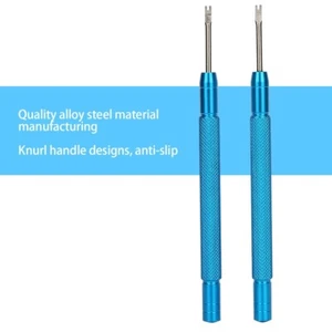 Uhrenzeigerheber Entferner Hebel Typ Uhrmacher Reparatur Werkzeug Entfernen Zeiger x2 Neu - Bild 1 von 6