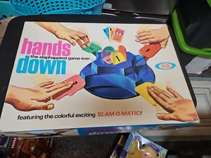 Vintage Hands Down Game 1964 Ideal Toy Complete Family Fun Cards OVP - Bild 1 von 3
